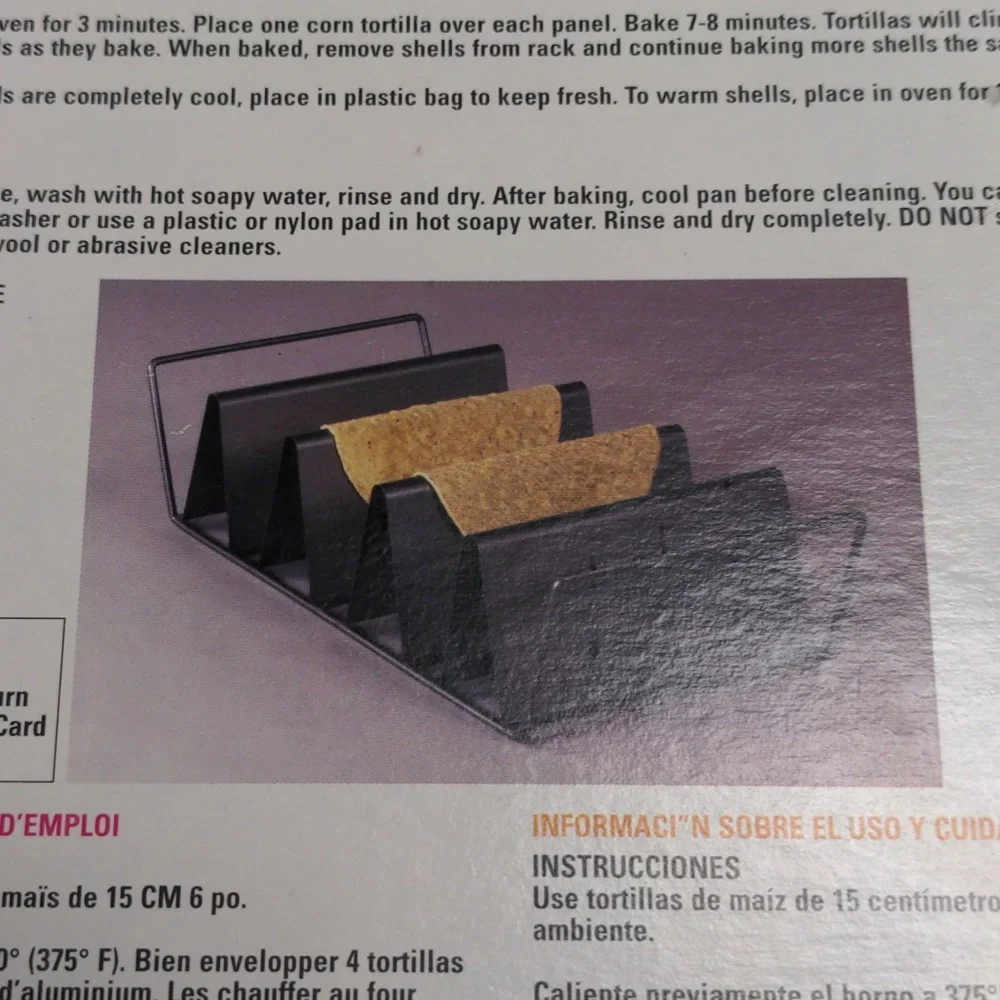 Baked Taco Shell Rack - Picture 4 of 4